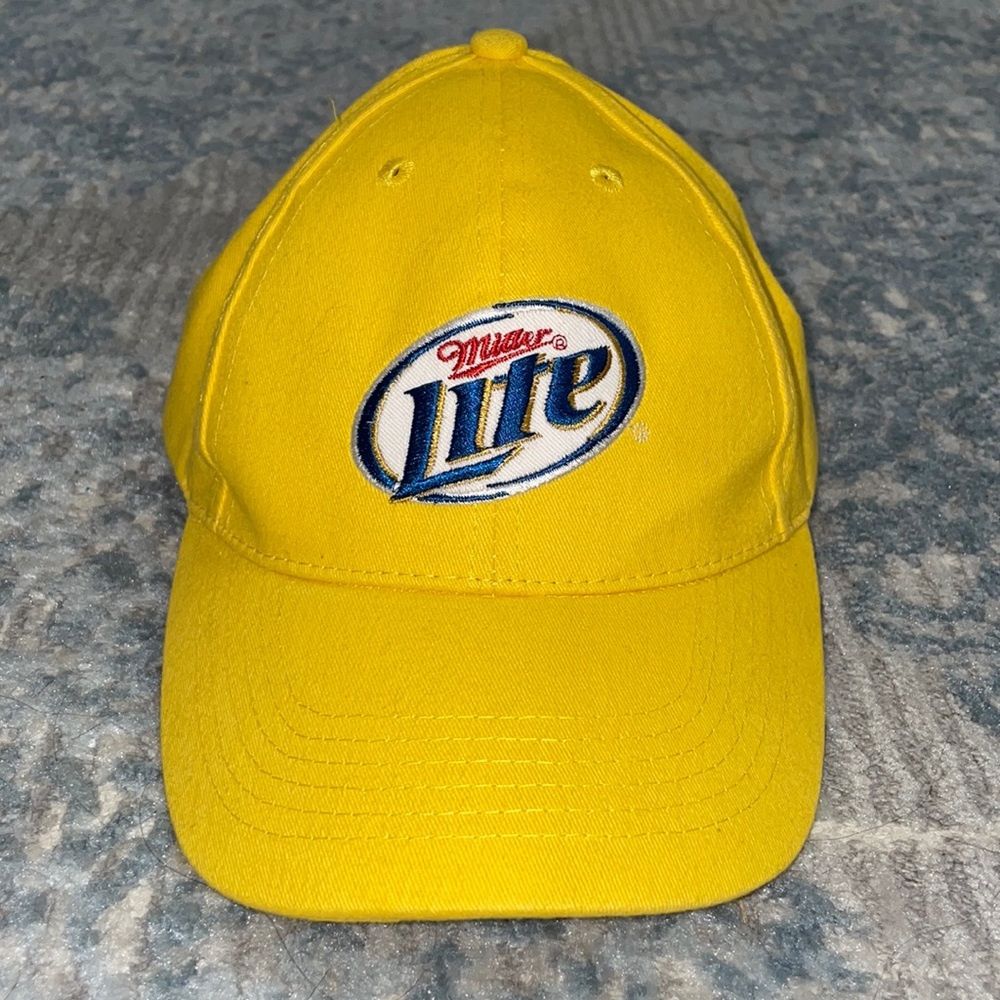 Miller Lite Hat - Yellow